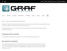 Tablet Screenshot of graf-promotions.com